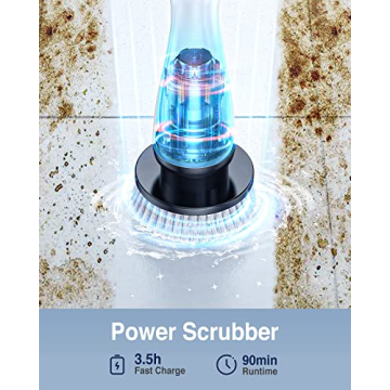 LABIGO Electric Spin Scrubber LA1 Pro for Effortless Cleaning