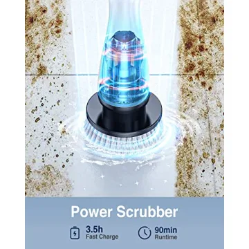 LABIGO Electric Spin Scrubber LA1 Pro for Effortless Cleaning