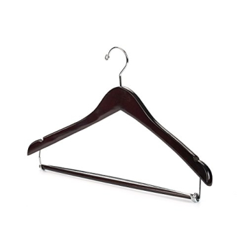 Nature Smile Wooden Hangers for Suits & Coats Pack of 5