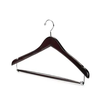 Nature Smile Wooden Hangers for Suits & Coats Pack of 5