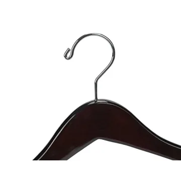 Nature Smile Wooden Hangers for Suits & Coats Pack of 5