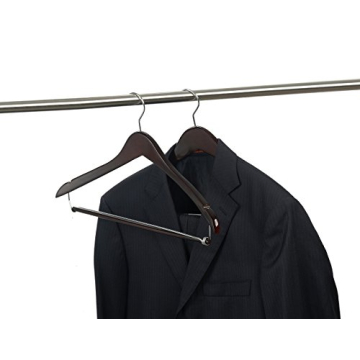 Nature Smile Wooden Hangers for Suits & Coats Pack of 5