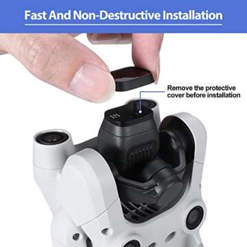 SKYREAT ND Filters Set for DJI Mini 3, 6 Pack of Light Filters