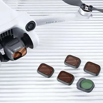 SKYREAT ND Filters Set for DJI Mini 3, 6 Pack of Light Filters