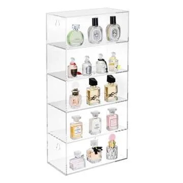 MOOCA Wall Mounted Acrylic Display Case for Sunglasses