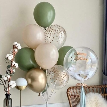 Sage Green Balloon Garland Kit - 137PCS for Events