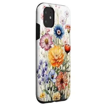 iPhone 11 Floral - Vintage Wildflower Floral Garden Collection Case