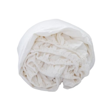 Cozy Prairie Linens Queen Fitted Sheet - Linen Cotton Blend