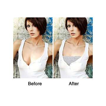 Boao Floral Lace Tube Top Bandeau - 3 Pack of Comfort