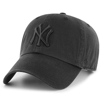 NEW YORK YANKEES '47 CLEAN UP OSF / Black - Vintage Cap with Comfort