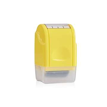 LEGILINER 1/2" Dashed Handwriting Line (Yellow) Teacher Stamp – Tri-Line Dashed Pattern. Classroom...