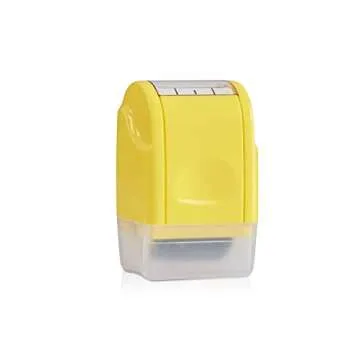 LEGILINER 1/2" Dashed Handwriting Line (Yellow) Teacher Stamp – Tri-Line Dashed Pattern. Classroom...