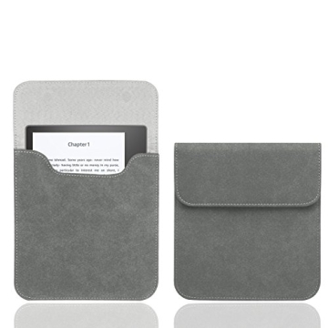 WALNEW 7'' Sleeve for Kindle Oasis - Premium Protective Cover Grey