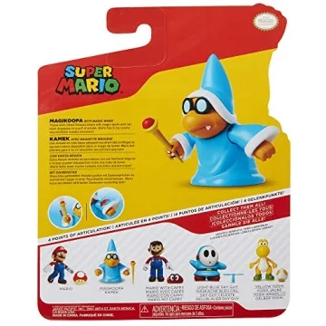 Nintendo Super Mario Magikoopa 4" Articulated Action Figure