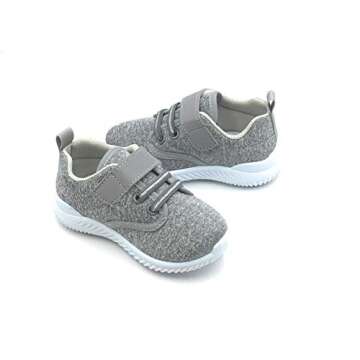 Bless Children Baby Toddlers Boy's Girl's Breathable Fashion Sneakers Walking Running Shoes,Grey1901...