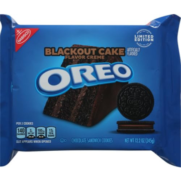 OREO Blackout Cake Limited Edition Cookies 12.2 oz