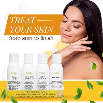 Complete GiGi Post Waxing Essentials Kit for Care & Smoothness
