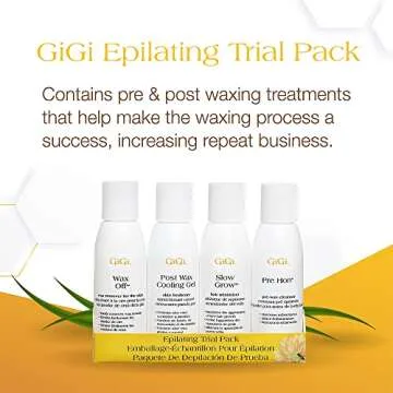 GiGi Post Waxing Essentials Kit for Smooth Skin Care