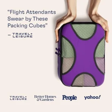 Shacke 5 Set Packing Cubes Lightweight Travel Organizers