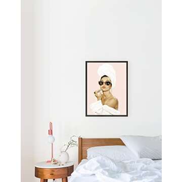 HAUS AND HUES Audrey Hepburn Wall Art Audrey Hepburn Poster Hollywood Wall Art Audrey Hepburn Decor,...