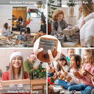 17 Key Kalimba Thumb Piano - A Unique Musical Gift