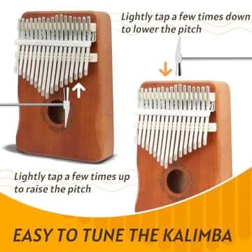 17 Key Kalimba Thumb Piano - A Unique Musical Gift