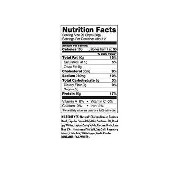 Himalayan Pink Salt Protein Chips by Wilde Chips, Thin and Crispy, High Protein, Keto Friendly, Made with Real Ingredients, 2.25oz Bag (8 Pack)…