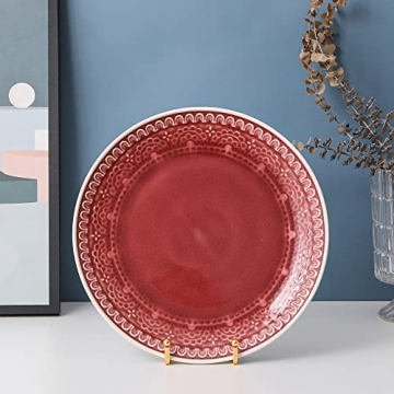 Gold Iron Easel Display Stand for Photos and Plates