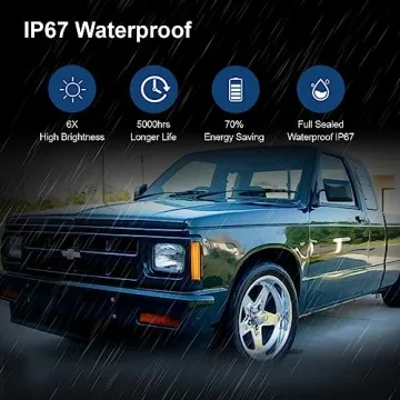 D-Lumina LED Side Marker Lights for Chevy GMC 1982-1994