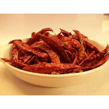 15 oz Cayenne Pepper - Whole Dried Peppers, the peppers could come whole or chopped depending on ava...
