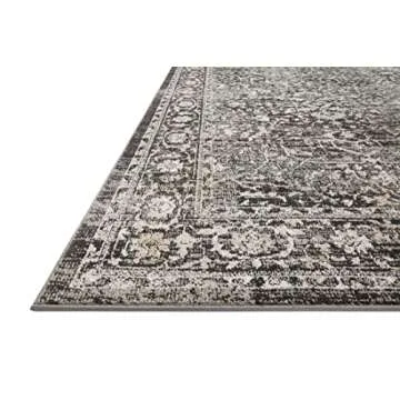 Loloi II Odette Collection ODT-01 Charcoal/Silver 9'-2" x 13' Area Rug