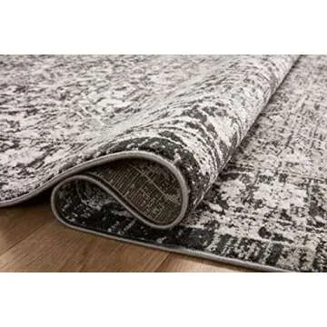 Loloi II Odette Collection ODT-01 Charcoal/Silver 9'-2" x 13' Area Rug