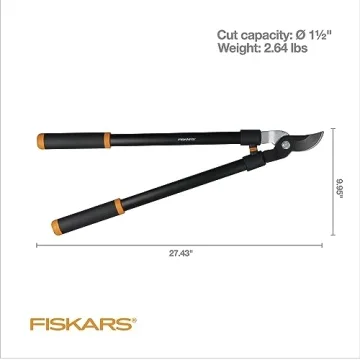 Fiskars 28" Heavy Duty Tree Loppers for Garden Maintenance