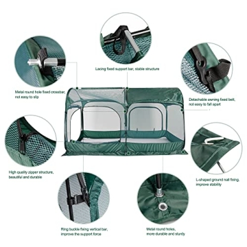 ANC POP Portable Chicken Run for Safe Outdoor Fun