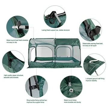 ANC POP Portable Chicken Run for Safe Outdoor Fun