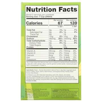 Dr. Kellyann Thai Lemongrass Chicken Bone Broth, 16.9 FZ