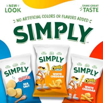 Simply Cheetos Puffs White Cheddar, Gluten-Free Snack