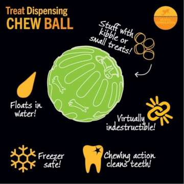 Treat Dispensing Chew Ball, Large