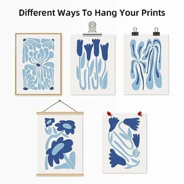 Matisse Flower Wall Art Prints Vibrant Decor Set of 6