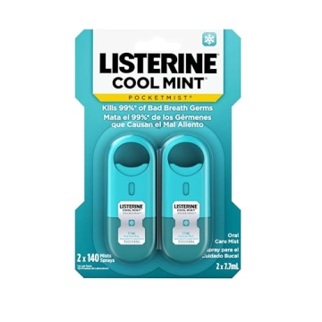 Listerine Pocketmist Cool Mint Oral Care Mist 7.7mL