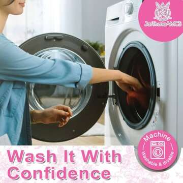 JarThenaAMCS Pink Flower Kitchen Towel Vintage Floral Dish Towel 18 x 28 Inch Hand Drying Tea Towel for Cooking Baking Party Supplies, 2Pcs