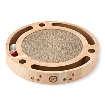 Interactive Track Ball Cat Scratcher – Engage Your Cat Playfully