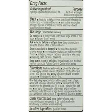 Swan Hydrogen Peroxide Antiseptic 16 oz for Cuts