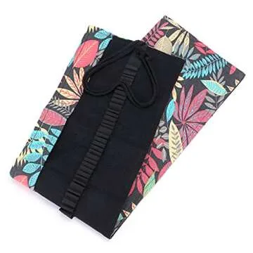 BTSKY Canvas Colored Pencil Wrap - 72 Slot Organizer