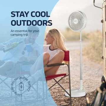 NEXAIR Premium Foldable Fan – Portable and Quiet for Home