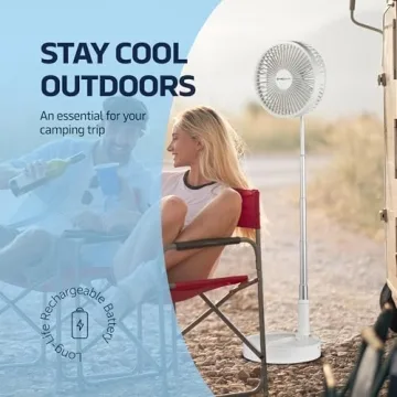 NEXAIR Premium Foldable Fan – Portable and Quiet for Home