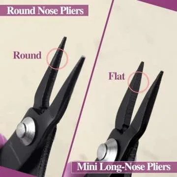 SPEEDWOX Mini Long-Nose Pliers for Jewelry Making