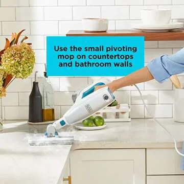 BLACK+DECKER Multi-Purpose Steam Cleaner with Attachments