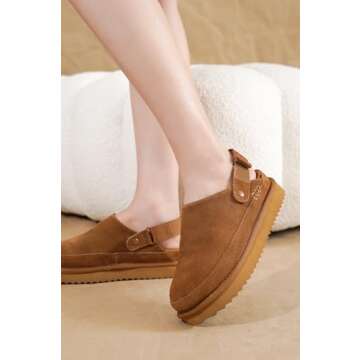 Project Cloud Suede Clogs for Women - Ultimate Comfort and Style