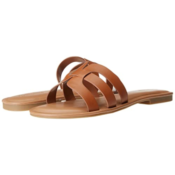 The Drop Women's Monika Flat H-Band Slide Sandal Summer Essential